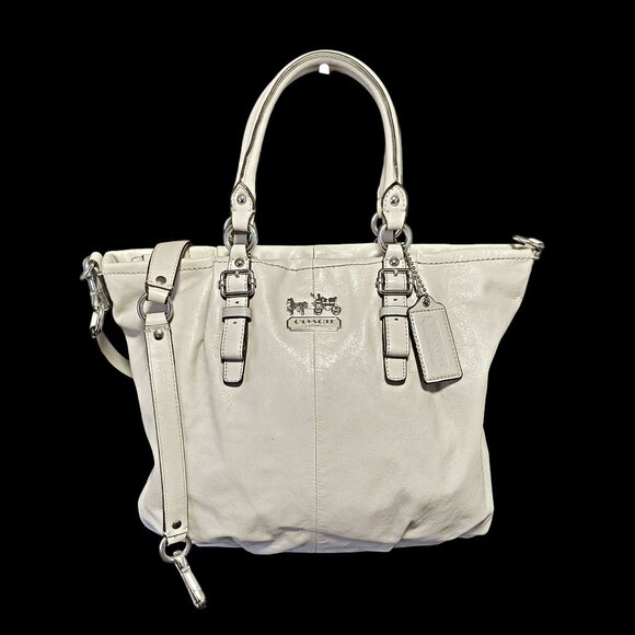 Coach Madison Leather Emma Shoulder Bag - Picture 1 of 9